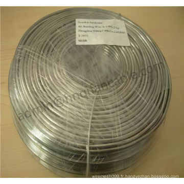 Tire de cravate en aluminium recuit 8AWG